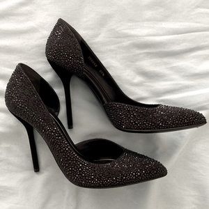 Gucci Swarovski Crystal Studded Heels